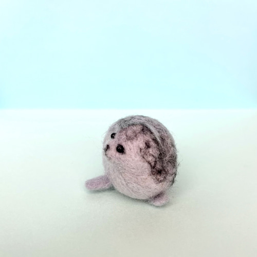 ワモンあざらし Ringed Seal(受注生産) 羊毛フェルト もちょも