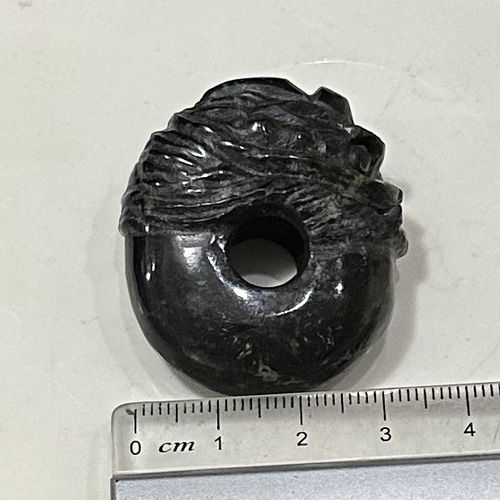 龍神舞祭 黒龍勾玉 ネックレス・ペンダント ケンちゃんの天然石工房 