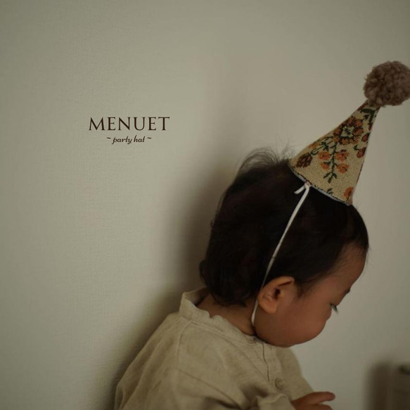 ✽New✽【即納】 party hat  menuet  クリスマス  パーティハット   ヘッドアクセサリー　誕生日　 3枚目の画像