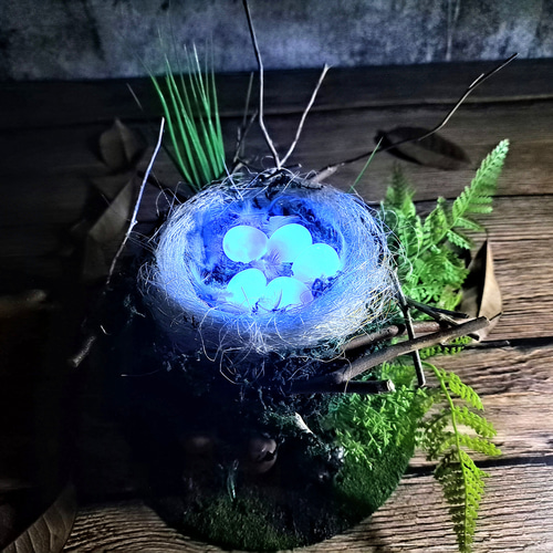 鳥の巣ランプシミュレーション鳥の巣ランプ小さなナイトランプ