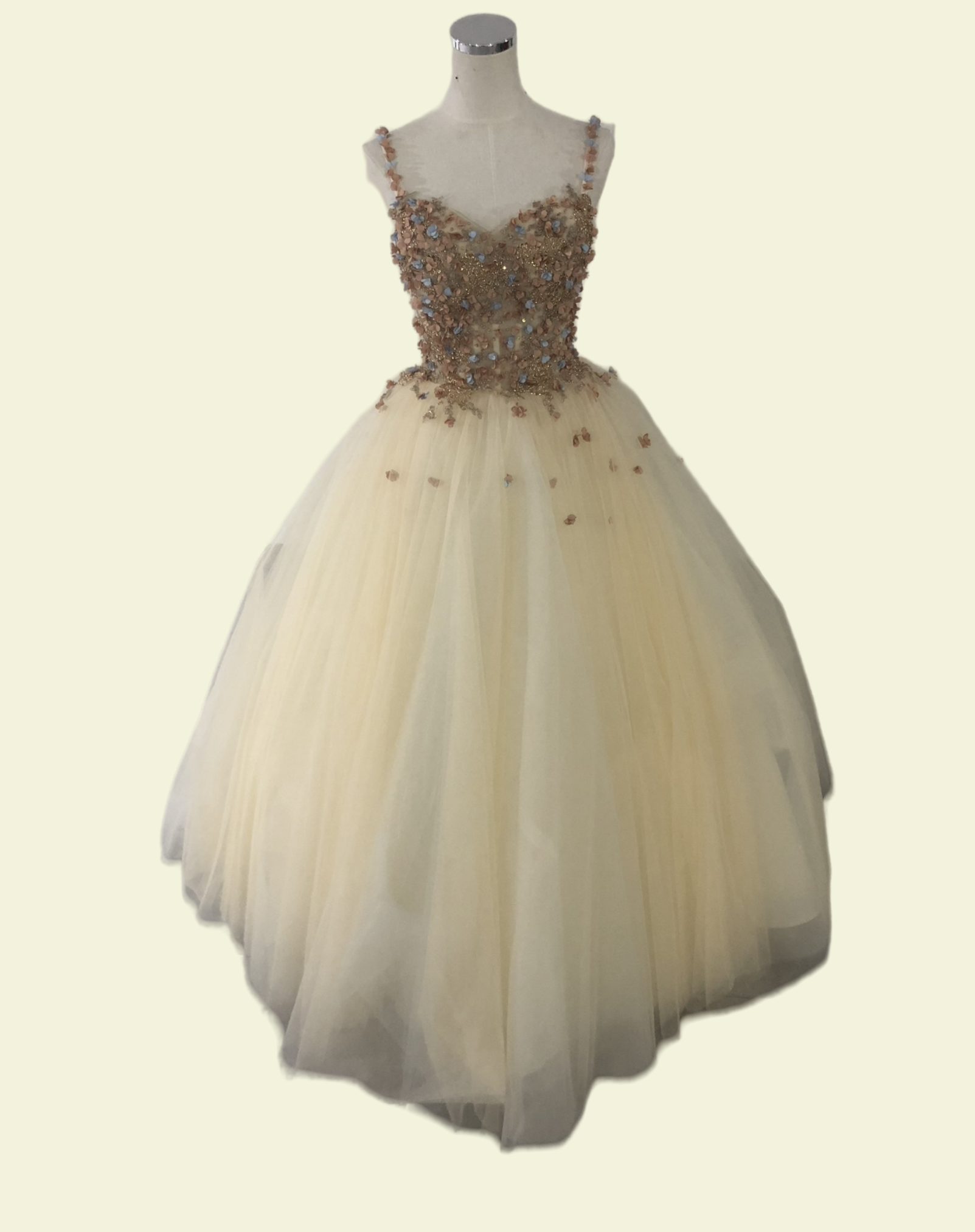 パーティードレス オンショルダードレス 背中見せ トレーン/ロング  