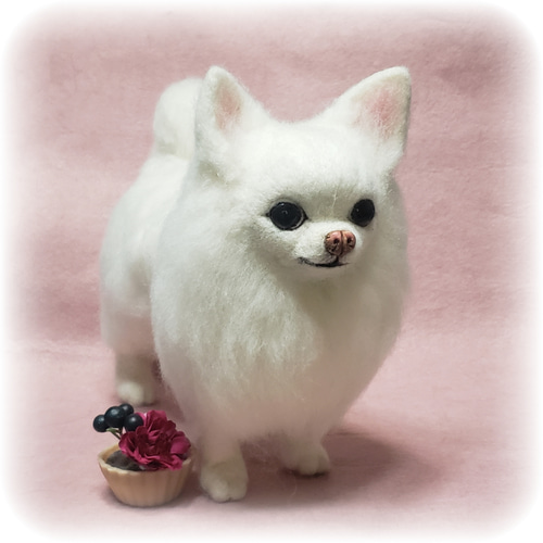 羊毛フェルト オーダー 「リアルで可愛いワンちゃんネコちゃん