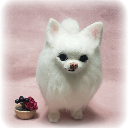 羊毛フェルト オーダー 「リアルで可愛いワンちゃんネコちゃん」うちの