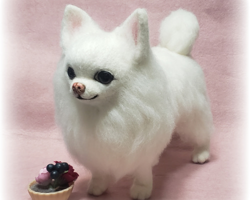 kei39さま専用　羊毛フェルト オーダー 「リアルで可愛いワンちゃん」 d7575508eac531e6e42d4edfaf12e5