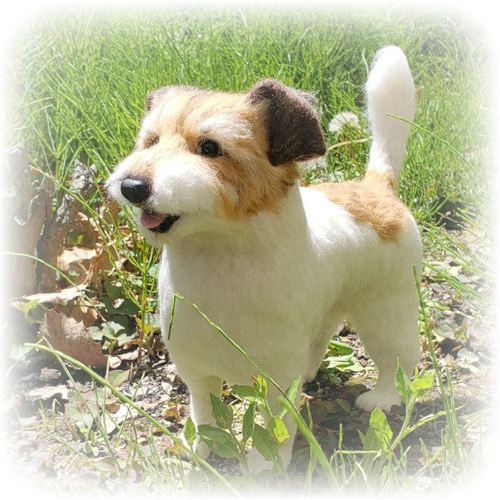 羊毛フェルト　オーダー　「リアルでかわいい」ワンちゃん（ネコちゃん） 羊毛フェルト オーダー 「リアルで可愛いワンちゃんネコちゃん