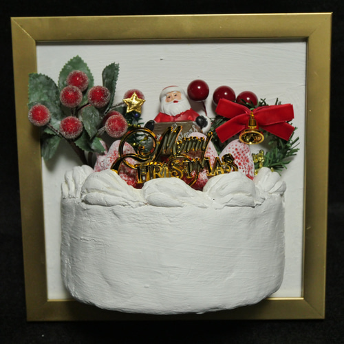 油絵 絵画 【飛び出すchristmas cake】 油絵 絵画 【飛び出すchristmas cake】 絵画 HR 通販 16862084