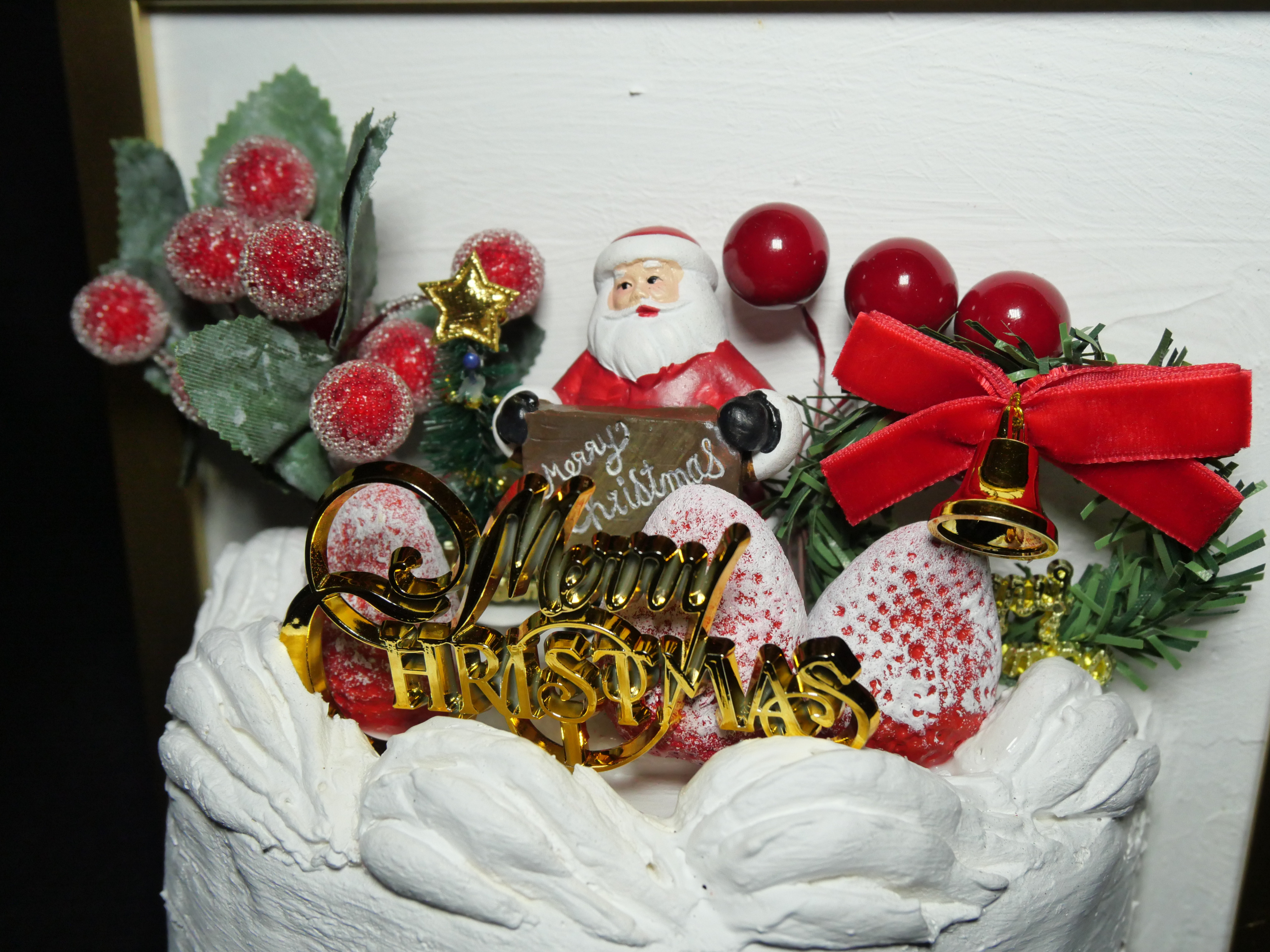 日本人気超絶の 油絵 絵画 16862084 通販 HR 絵画 cake】 【飛び出すchristmas 絵画