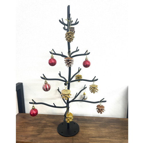 5月より値上予定です 送料無料！ アイアン クリスマスツリー ブラック