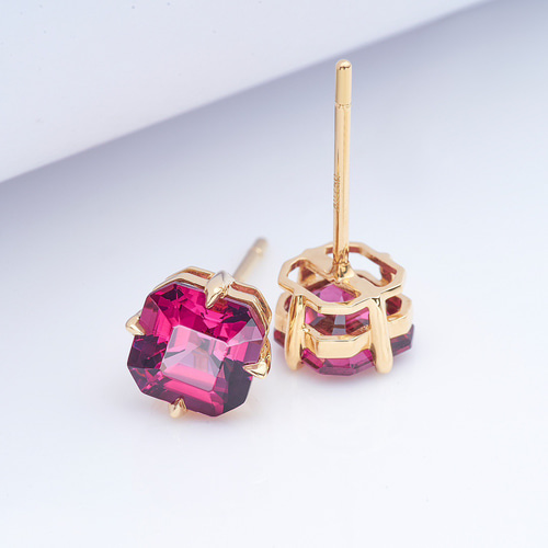 Simple」K18 ロードナイトガーネット 目標達成 事 浮気を防止 円満 高  