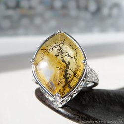 デンドリティック クォーツ リング / Dendritic Quartz Ring sl 1枚目の画像