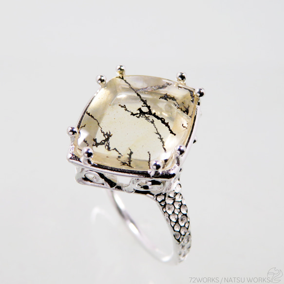 デンドリティック クォーツ リング / Dendritic Quartz Ring slll 3枚目の画像