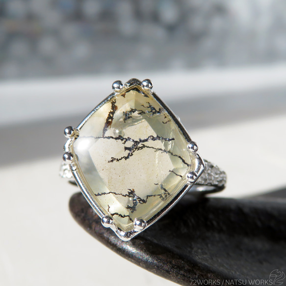 デンドリティック クォーツ リング / Dendritic Quartz Ring slll 1枚目の画像