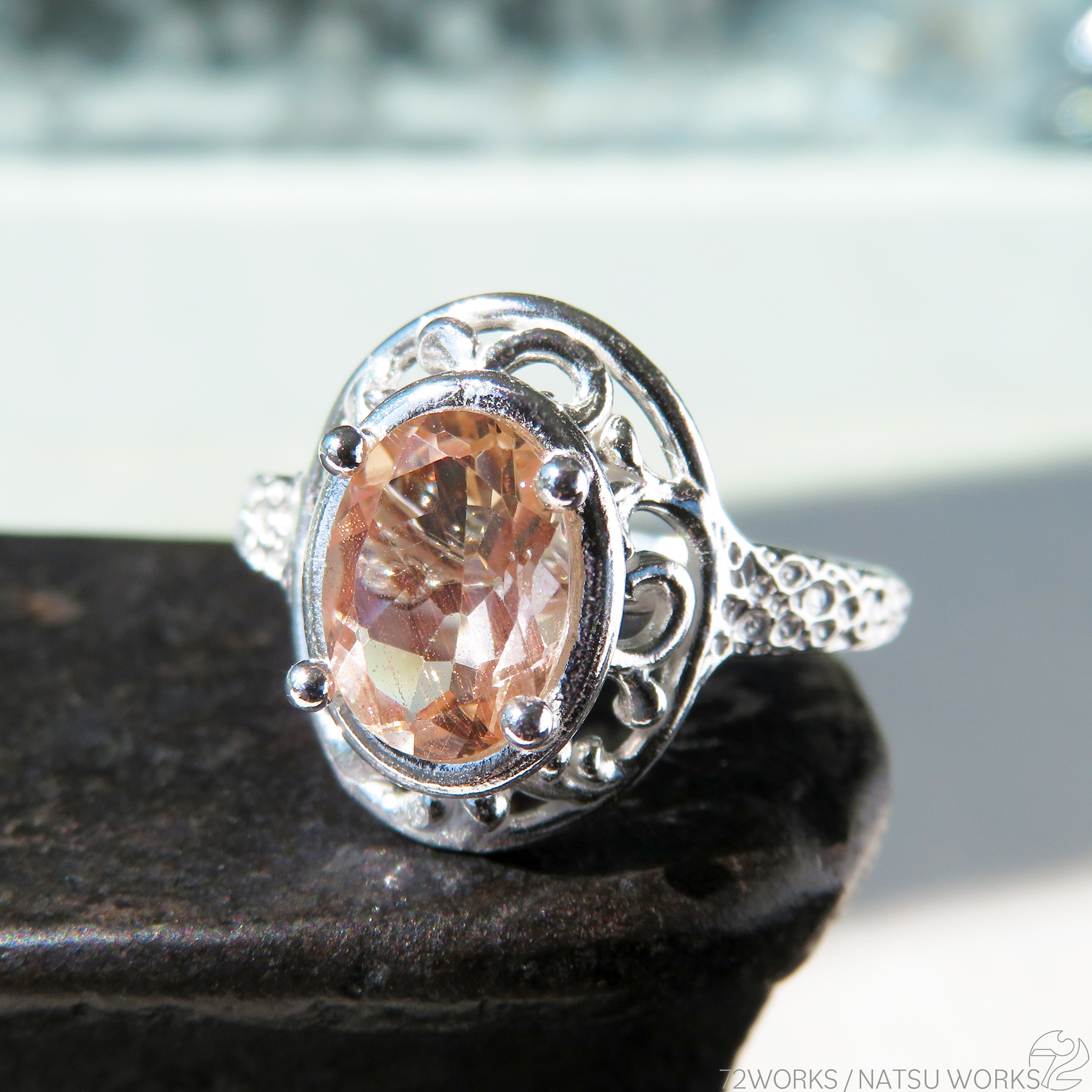 オレゴンサンストーン リング / Oregon Sunstone Ring l