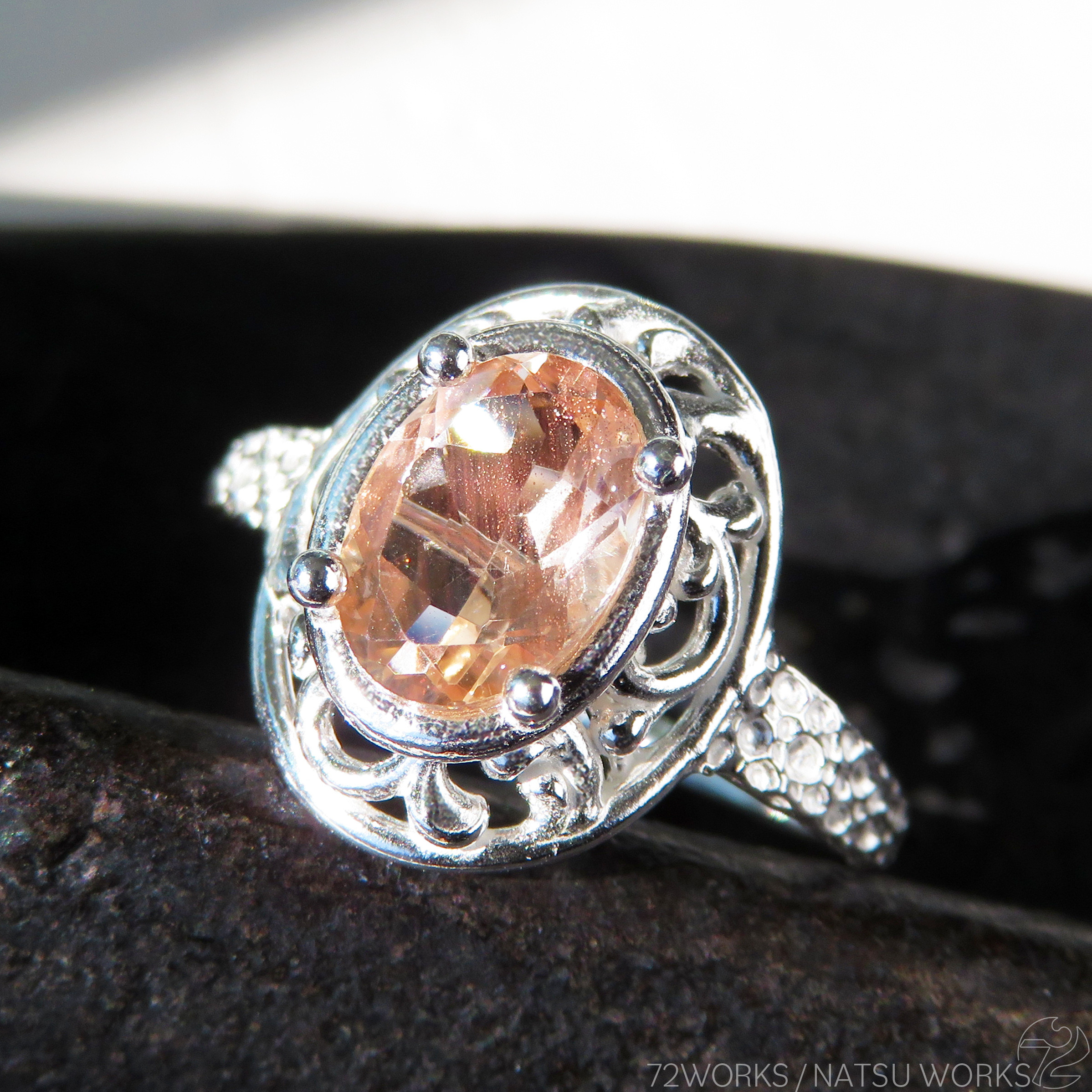 オレゴンサンストーン リング / Oregon Sunstone Ring l