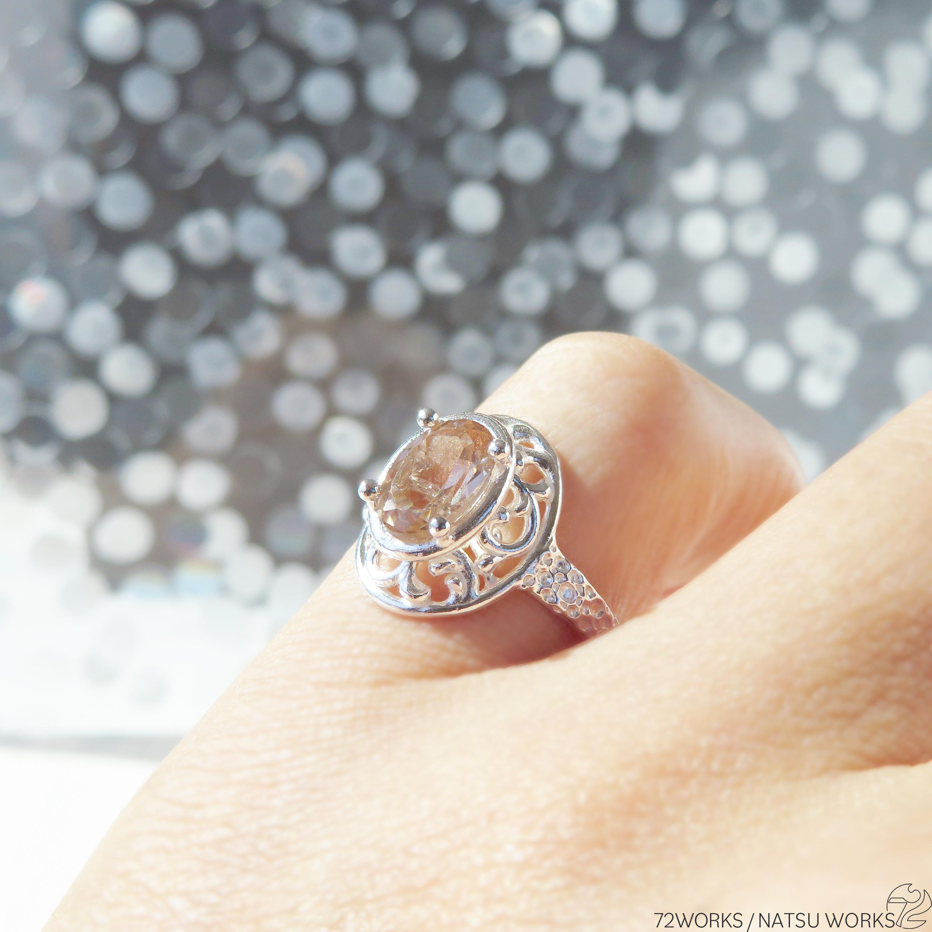 オレゴンサンストーン リング / Oregon Sunstone Ring l