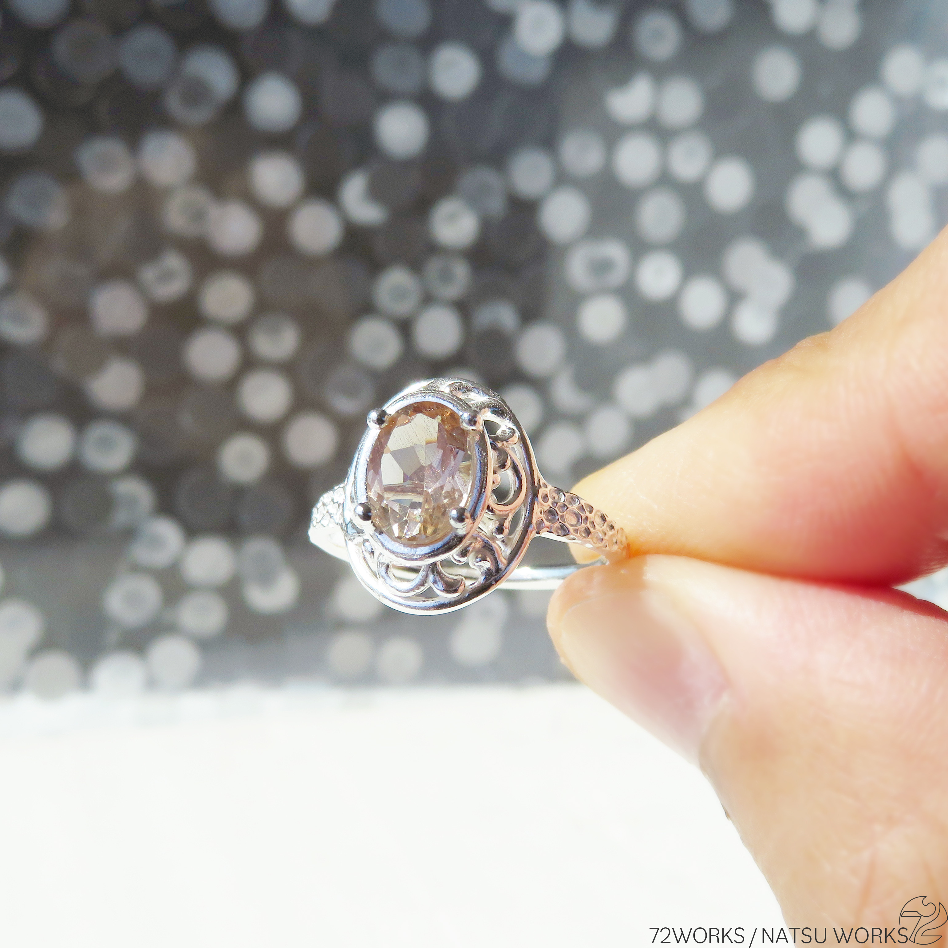 オレゴンサンストーン リング / Oregon Sunstone Ring l