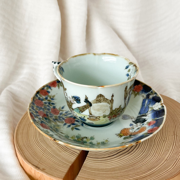 cup & saucer.   　alice in wonderland 4枚目の画像