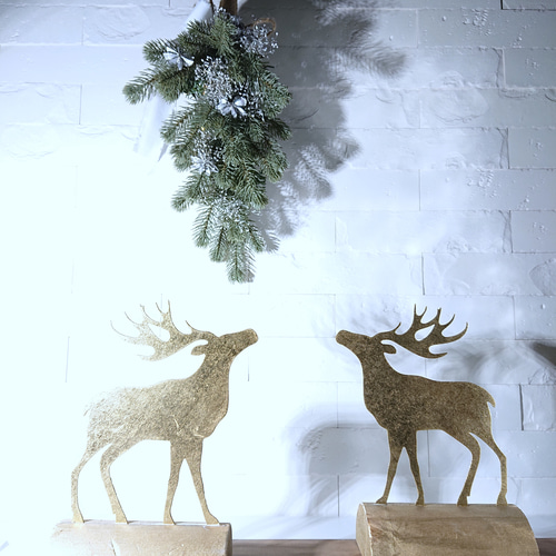 □数量限定□新作□ インテリア飾り ”トナカイ スタンディング