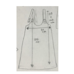 SALE 大人かわいい❤️チェック柄ウール混生地 ジャンパースカート 6枚目の画像