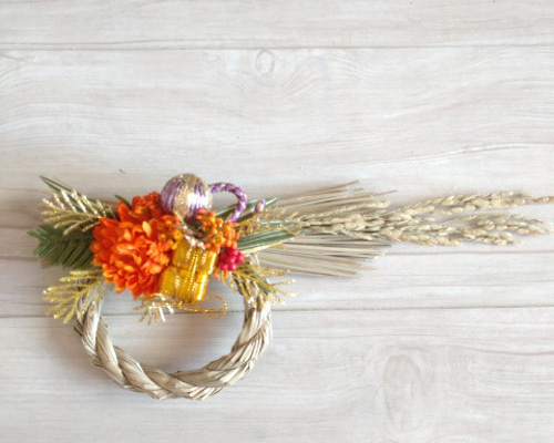 小さなしめ縄シリーズ 神具 しめ縄 御幣付 8寸 小 | お仏壇のはせがわ公式通販