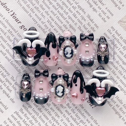 堕天使ちゃんのネイルチップ ネイルチップ（つけ爪） ネイルチップ La