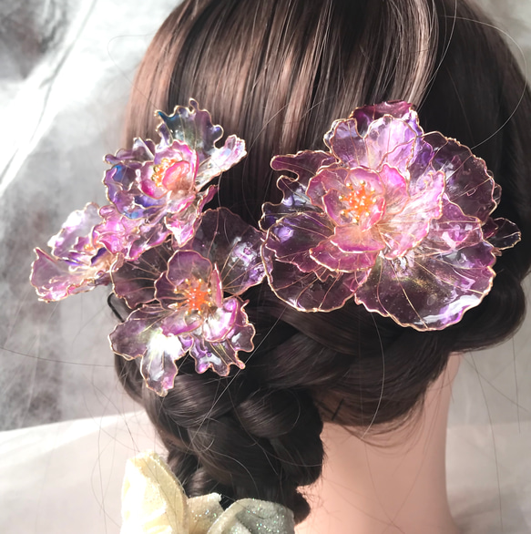 くし　旧蔵　紗音　蓮の花 くし 旧蔵 紗音 蓮の花 - その他