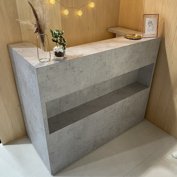 オーダーカウンター/美容室/サロン/エステ/レジカウンター/受付カウンター/オーダー可能/店舗カウンター/オシャレ 