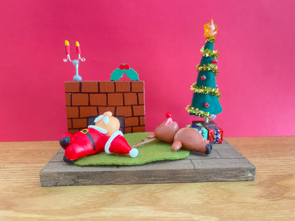 12月26日のクリスマス　x’mas サンタクロース　サンタ　トナカイ　クリスマス　ツリー　暖炉　キャンドル　プレゼント 4枚目の画像