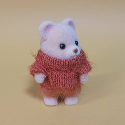 シルバニアファミリー 2wayふわふわニット ハンドメイド服 秋冬服