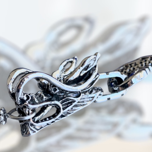 龍】＆オニキス羽織紐 その他アクセサリー（メンズ） ciel 通販