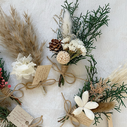 ＊Natural＊クリスマスガーランド☆ドライフラワーリース Natural＊クリスマスガーランド☆ドライフラワーリース