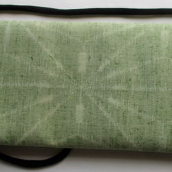 ７４７７　麻の葉柄の着物で作った和風財布・ポーチ＃送料無料 4枚目の画像