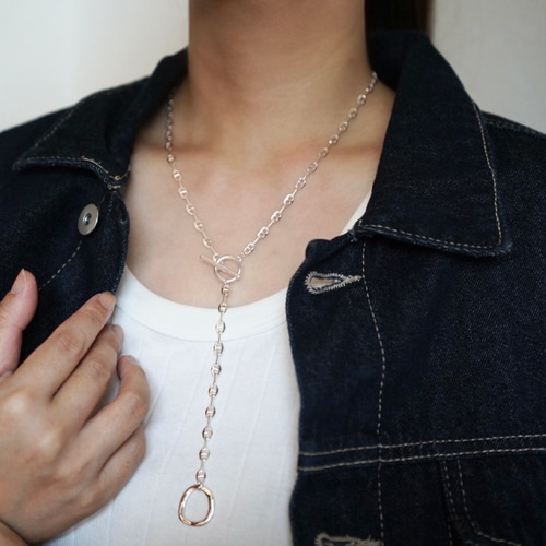 Gritter ネックレス 18kgpIcedOutProngChain Necklace | Glitter