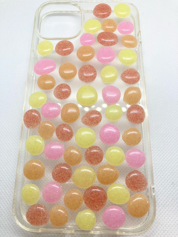 カラフルグミマーブルチョコのiPhoneケースカバー 20枚目の画像