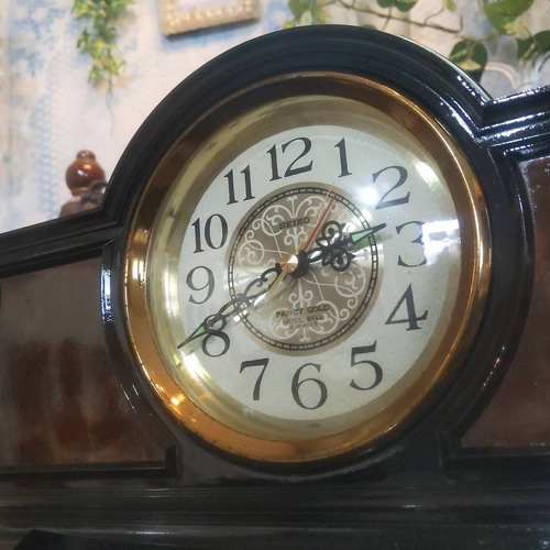SEIKO レトロな置き時計 ゼンマイ時計 目覚まし時計(ベル SEIKO レトロな置き時計 ゼンマイ時計 目覚まし時計(ベル