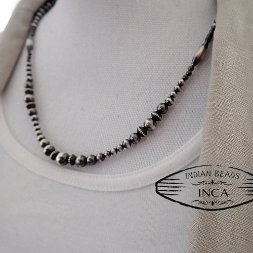 ぽー　インディアンジュエリー　ナバホ　ネックレス　ビンテージアクセサリー Navajo Old pawn vintage Naja ナバホ オールドポーン