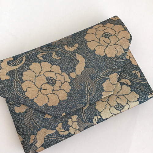ホットセール 口コミ 経本入れ ご注文のお品です】西陣織 御朱印帳入 茶会 数寄屋袋 ノート・メモ帳