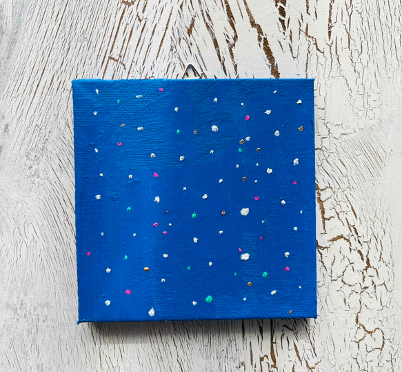夜空の星々２　油彩・原画　アートパネル 8枚目の画像