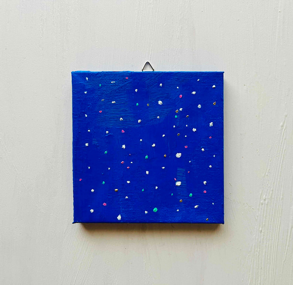 夜空の星々２　油彩・原画　アートパネル 1枚目の画像