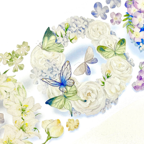 海外マスキングテープ巻売り 金汐 フラワー花 人物マスキングテープ 海外マスキングテープ巻売り 金汐 フラワー花 人物マスキングテープ