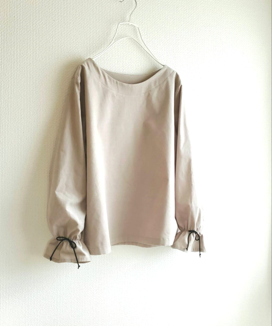 ♡暖か♡コーデュロイブラウス♡ベージュ