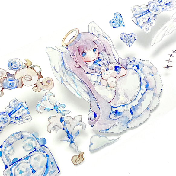 3155】海外マステ 切り売り おすそ分け 人物マステ - メルカリ