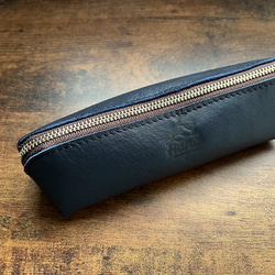 栗のがま口小銭入れ 小銭入れ・コインケース 手作り革工房〜Hand