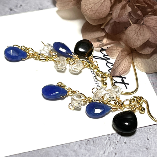 オパールシャンデリア】ブラックオパール、カラーオパール