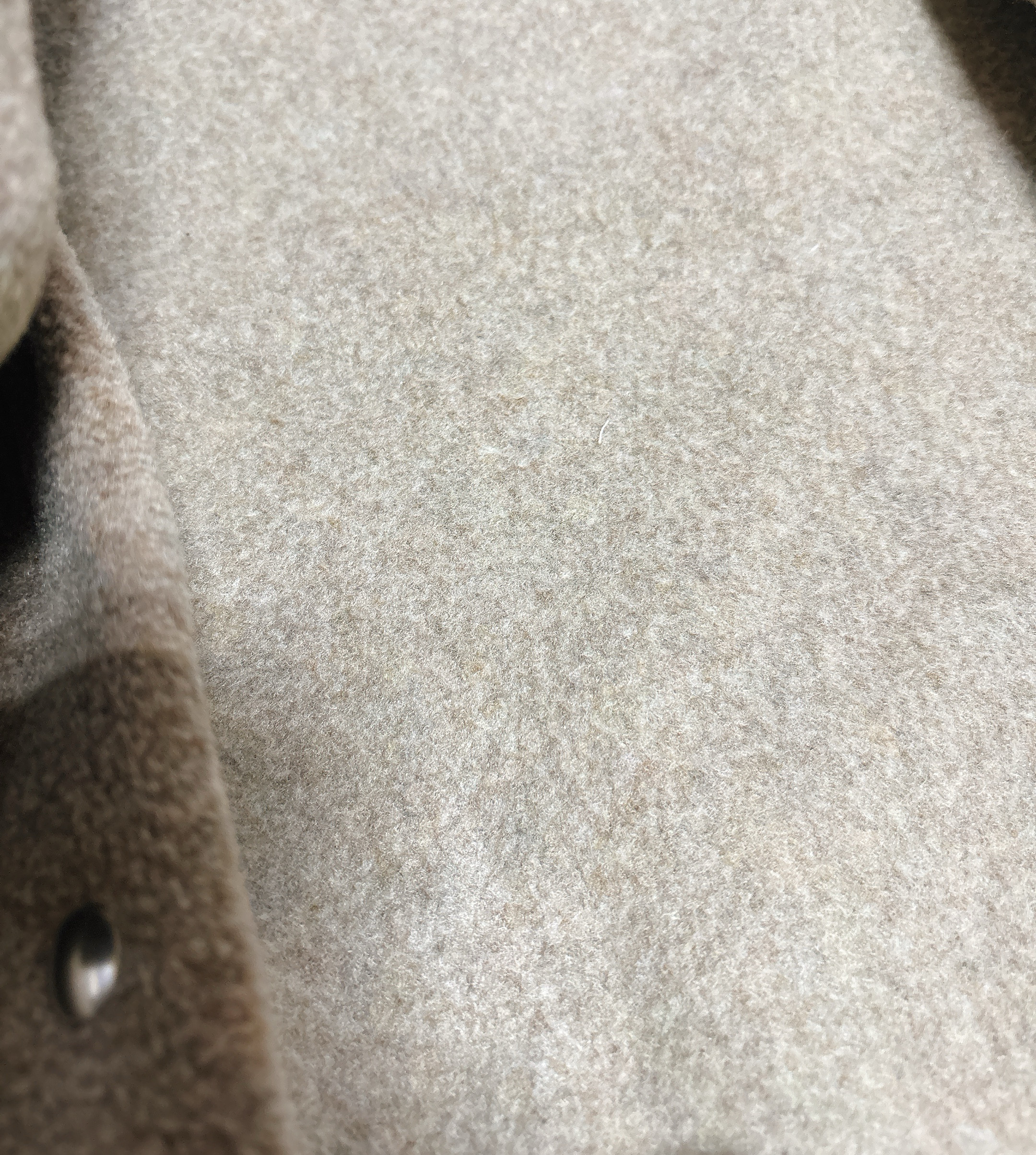 新作❤️軽くてあったかメルトンカーディガン❤️ゆったり❤️グレージュ❤️S.M.L/(2L〜3L)❤️洗える❤️老若男女