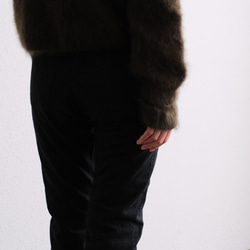 【new】enrica cashemere shaggy knit / khaki 18枚目の画像