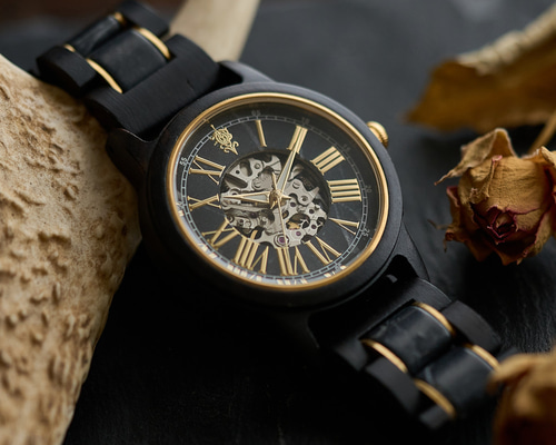 アメリカ製アンティーク寄せ木達磨時計 昔懐かしいアンティーク柱時計