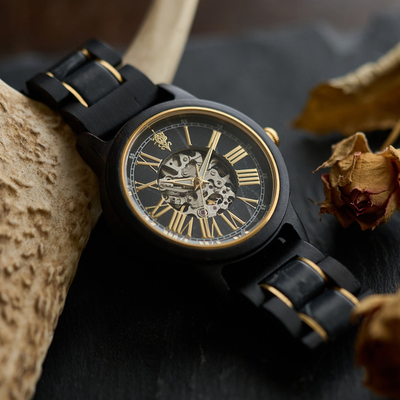 ハンドメイド 木製 腕時計 Amazon | Tiong ブランド 木製腕時計 メンズ ハンドメイド