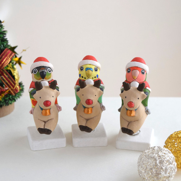 [訂做] 聖誕老人鸚鵡 第1張的照片