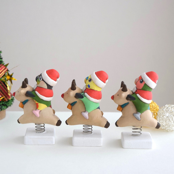 [訂做] 聖誕老人鸚鵡 第6張的照片